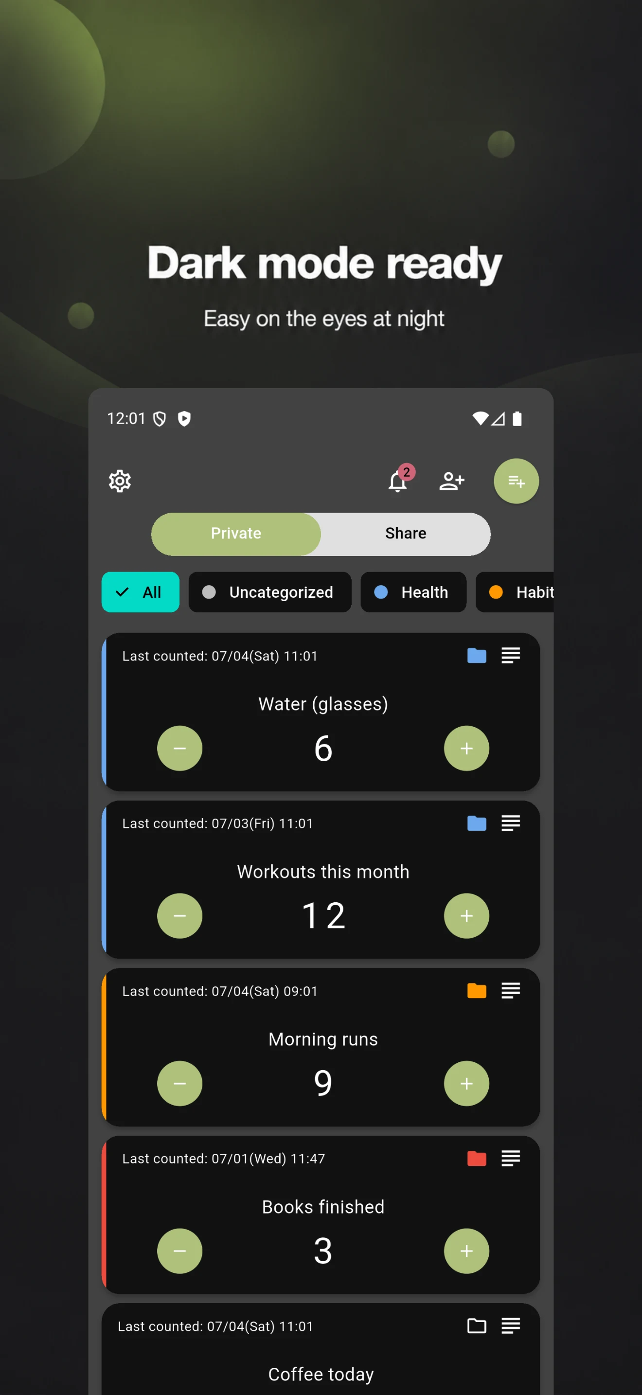 Share Counter: Tally Together screenshot